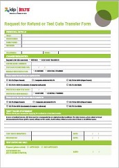 Test Date Transfer Form